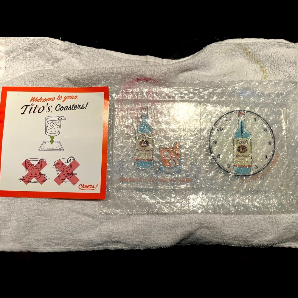 Tito’s Vodka Coasters